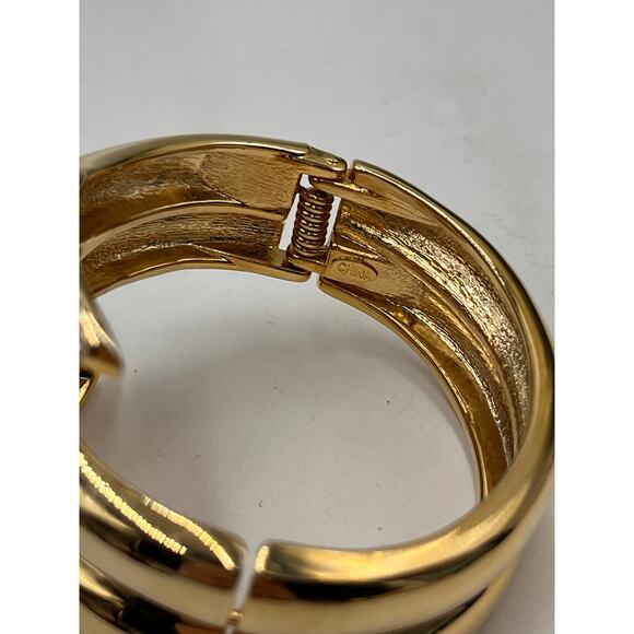 Snake Hinged Bangle bracelet - Picture 7 of 8